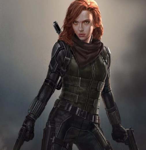 black widow cosplay endgame