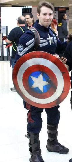 captain america cosplay