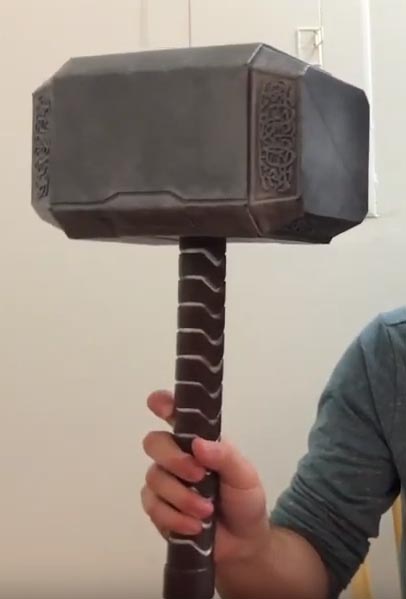 Thor's hammer Mjolnir